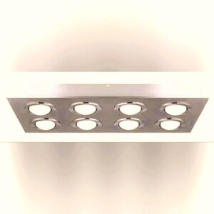 BISCAYNE BRUSHED NICKEL - CANARM Flush Mount Light